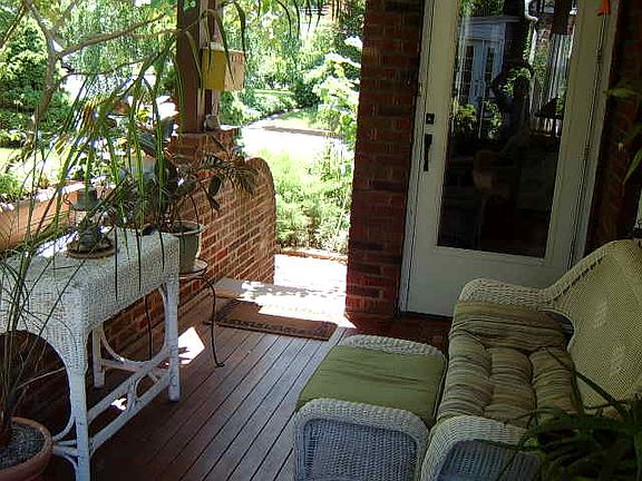 Porch - Hardwood Floor