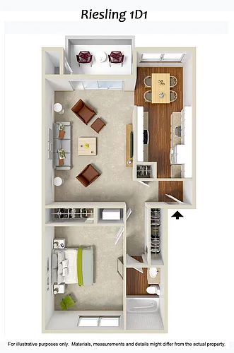 Floor plan Riesling