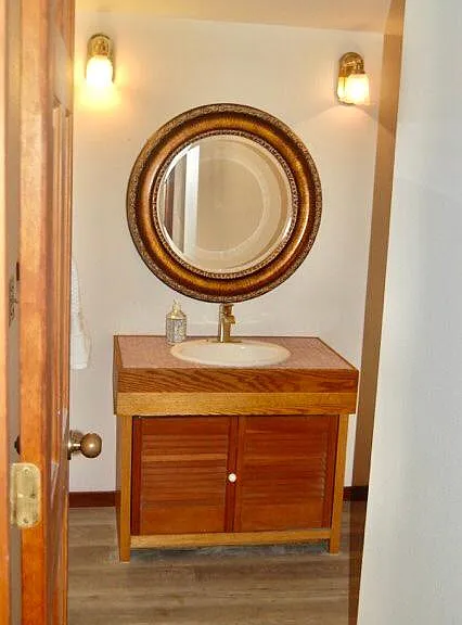 Powder room on main