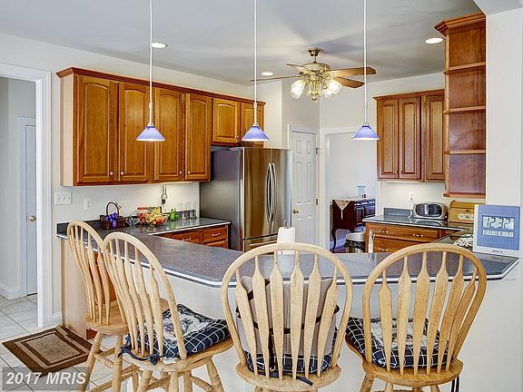 Bar seating plus breakfast room