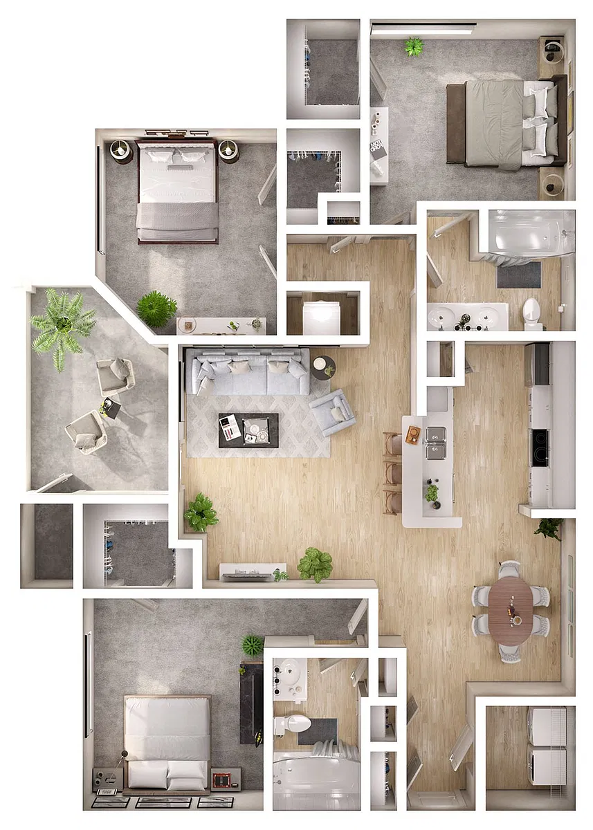 Floor plan C1