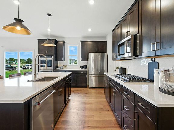 Stunning kitchen with ample storage
