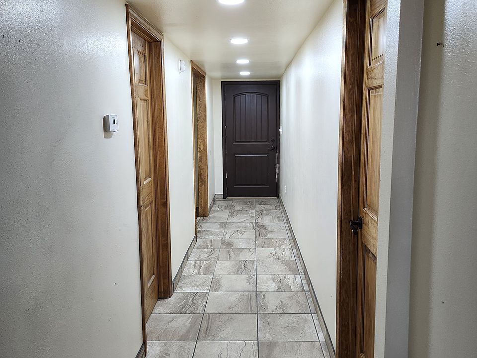 Hallway looking toward back door