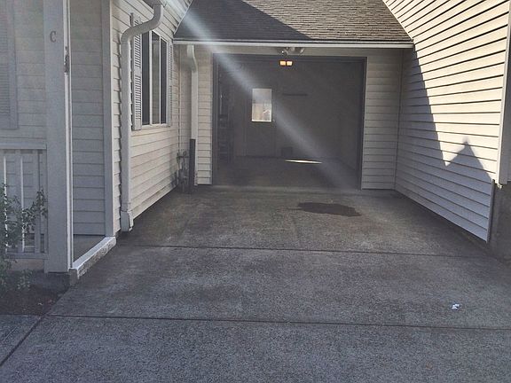 garage and driveway