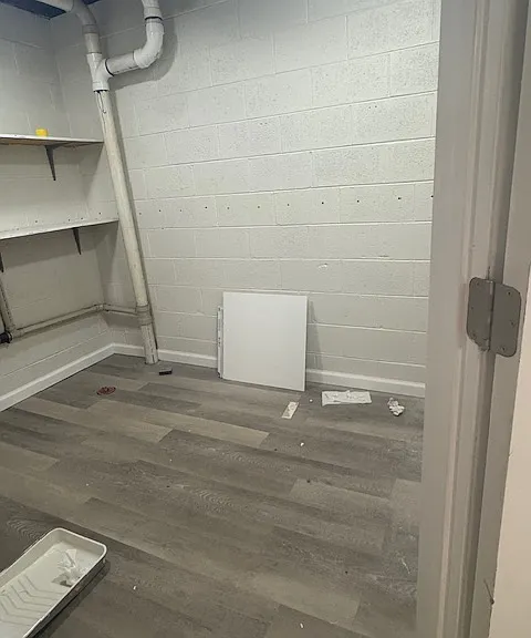 Laundry room - on lower level next to rec room