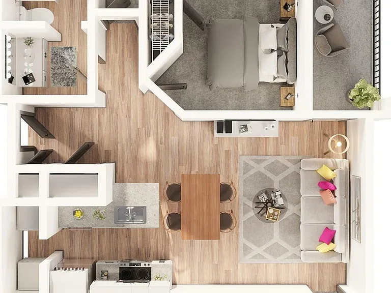 The Brooke - C1 Floor Plan The Brooke - C1 Floor Plan