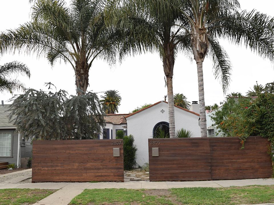 View of the front of the house from the street