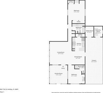 3641 Tiki Dr, Holiday, FL, 34691