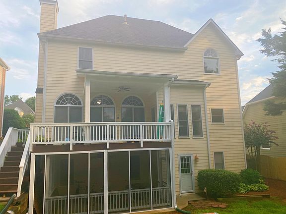 Exterior - View of the back of the house from the backyard.