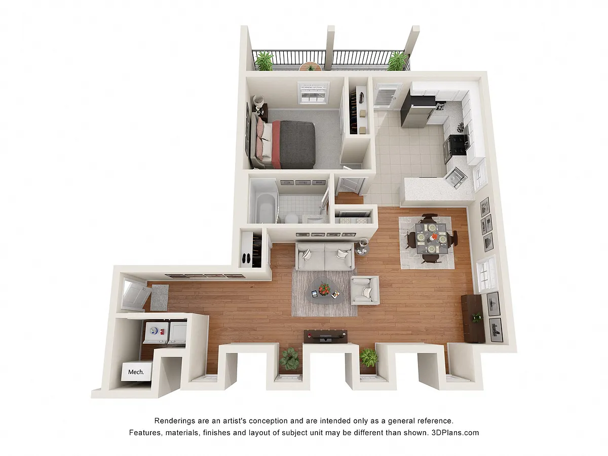 Floor plan The Libbie