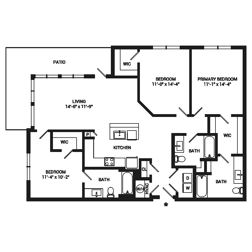 Floor plan C1