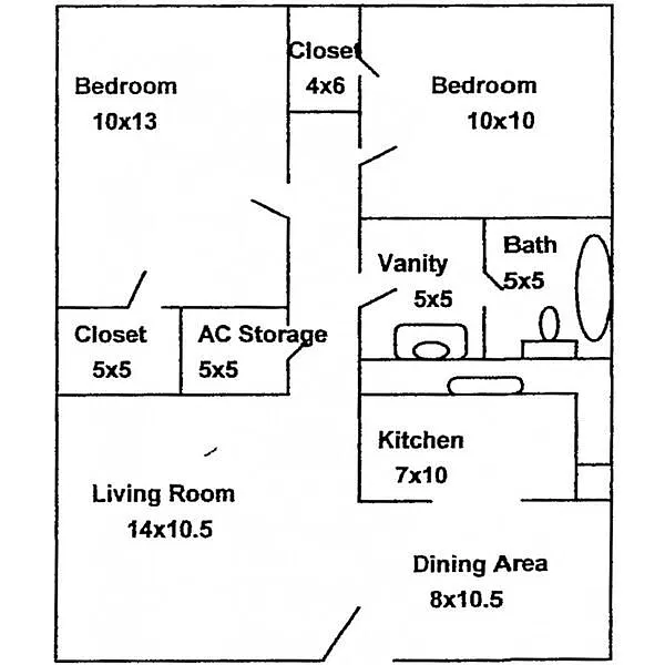 Floor plan B