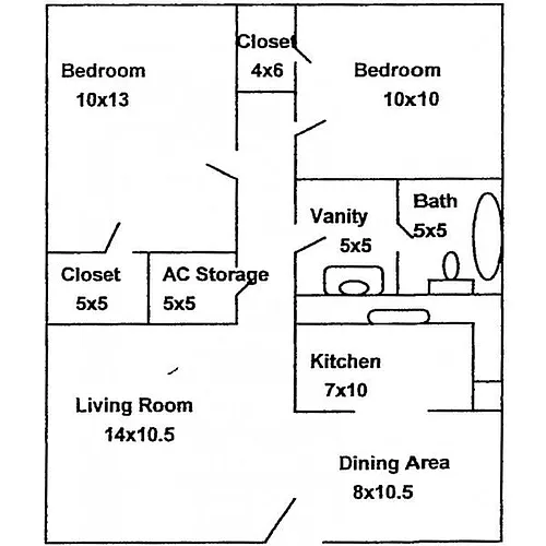 Floor plan B