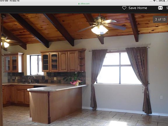 RT side of fireplace