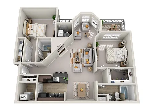 Floor plan The Bridgewater (B4)