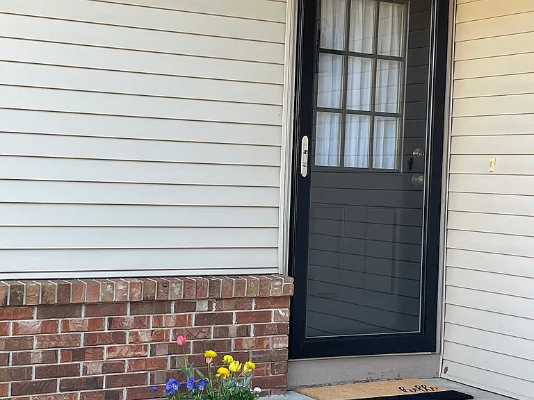 Front door.