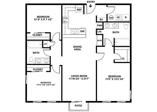 Floor plan Meadowlark