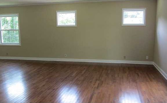 Living room with hardwood floors