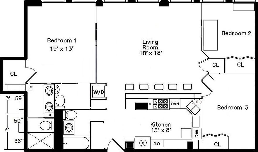 1st image of 2626 N Lakeview Ave APT 1501