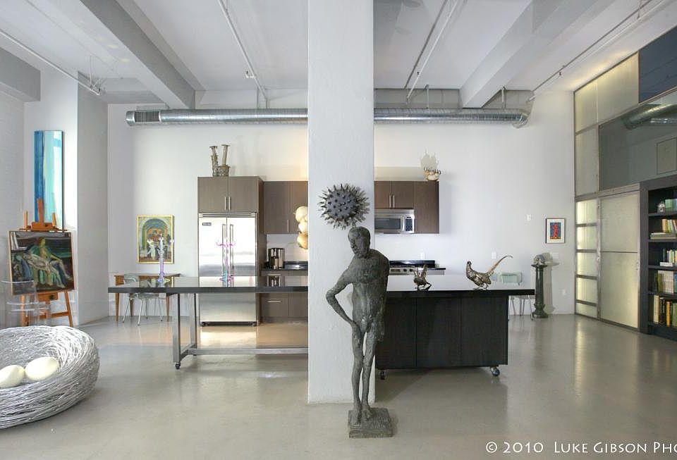 Loft living space