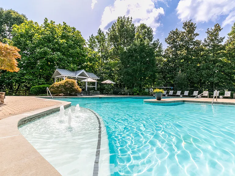Pool with Water Feature at Willowest in Vinings in Atlanta, GA 30339