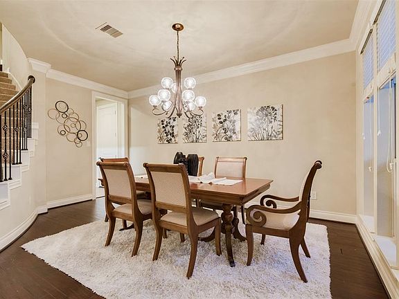 The spacious Dining Room is to your right as you enter the home. Roomy enough to handle larger furniture or use this room as a Second Study if needed.