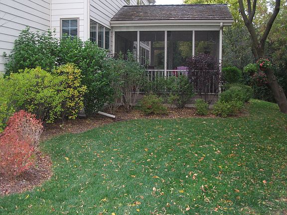 Back Yard Porch in Oct