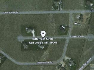 Bitterroot Cir, Red lodge, MT 59068
