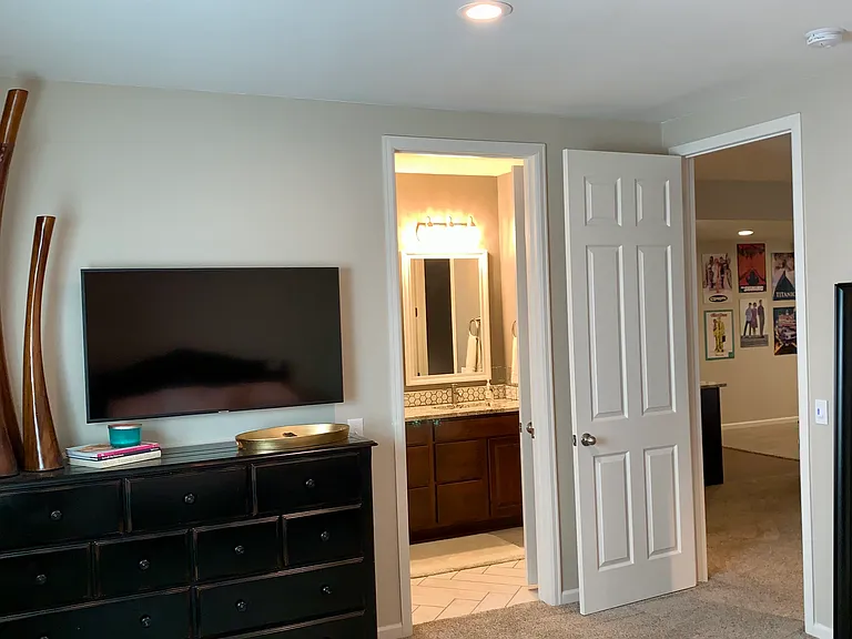Interior, Basement Level, Third Bedroom