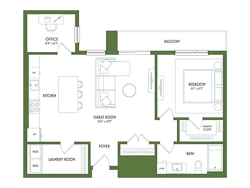Floor plan A8