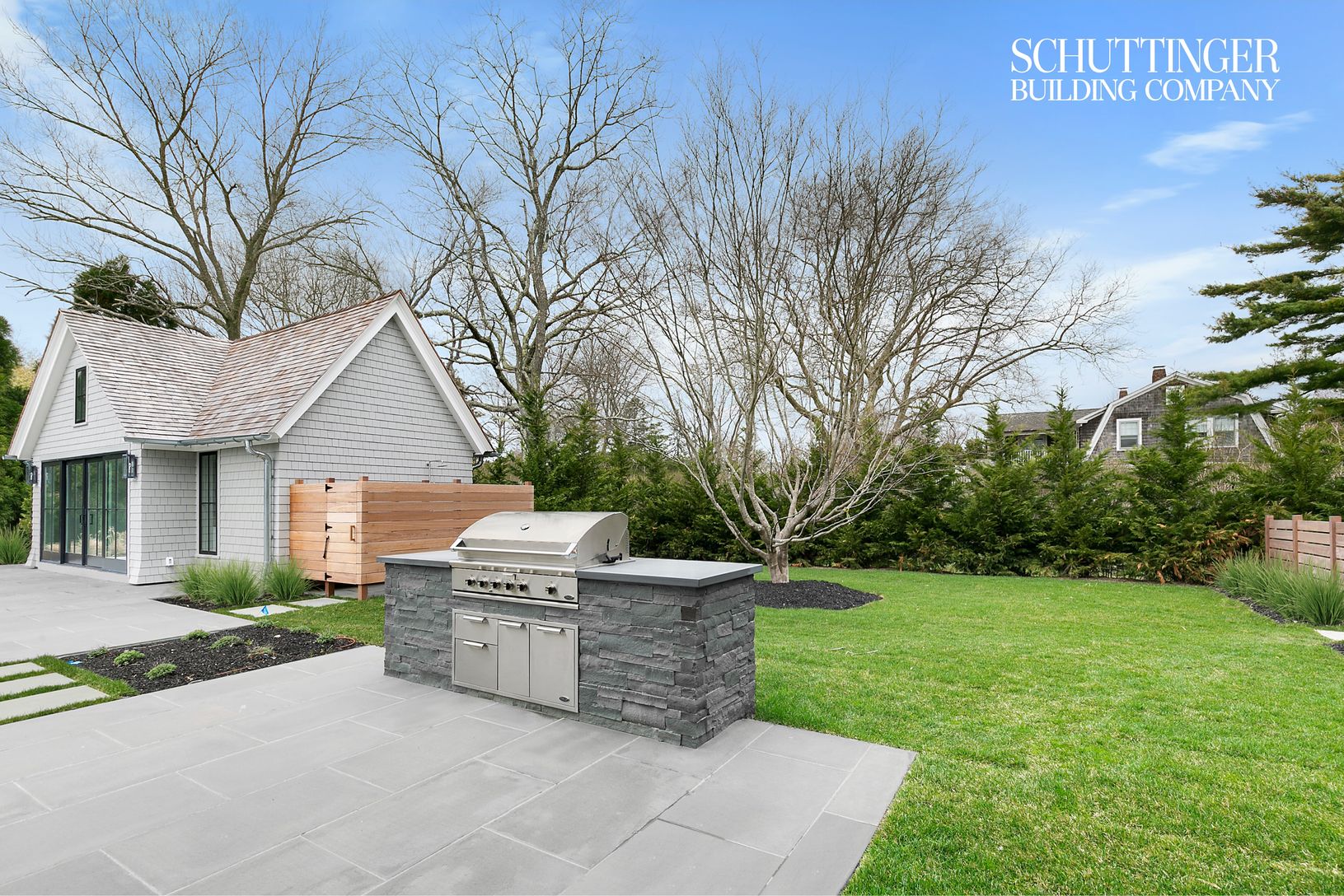  Pool House, Custom Built Outdoor Shower, and Masonry BBQ
