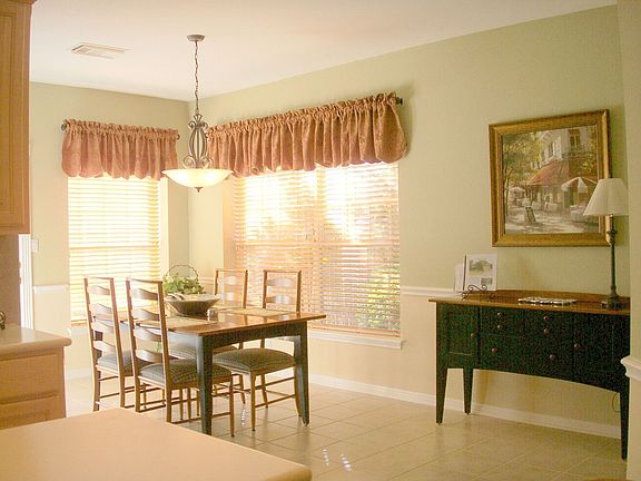 Spacious breakfast area