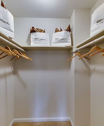 Abundant Closet Space