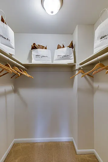 Abundant Closet Space