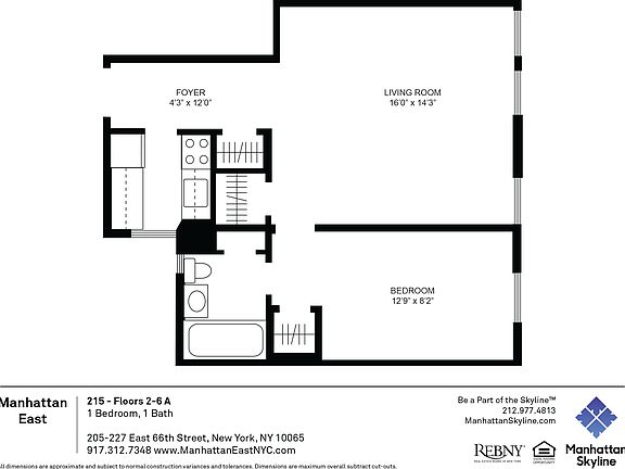 2nd image of 215 E 66th St #401