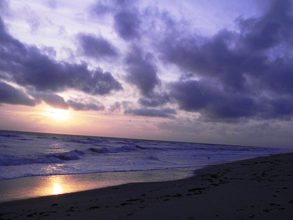 Sunrise on Indialantic Beach