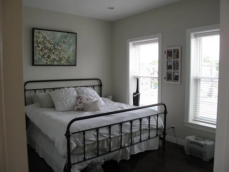Bedroom with closet