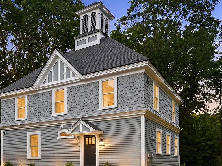 Barn - unit 5 is first floor with parking steps from entry.