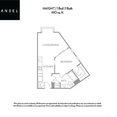 Floor plan Haight