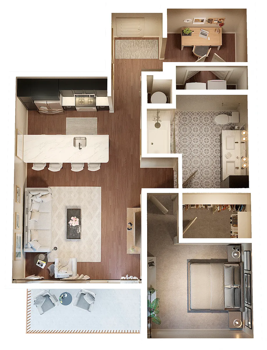Floor plan A1I