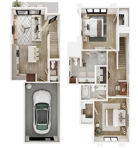 Floor plan 2X25 E1