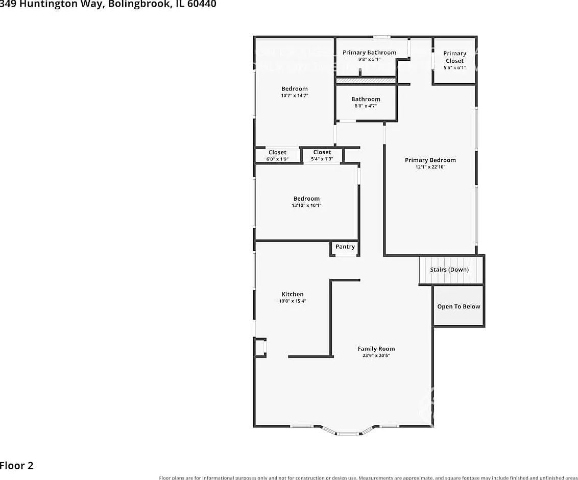 349 Huntington Way Bolingbrook, IL 60440 — Photo 3