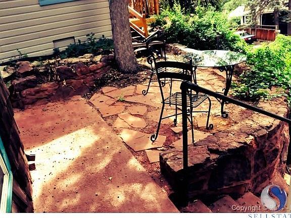 Just one of the sitting areas to enjoy nature.
