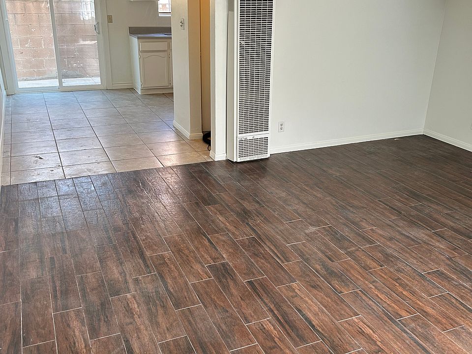 living room, dining area w/ patio door