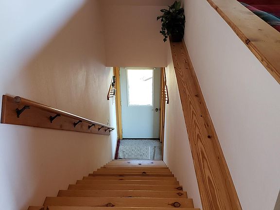 stairway up to apartment