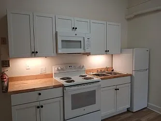 renovated in 2025 with new kitchen cabinets, new appliances and butcher block countertops.