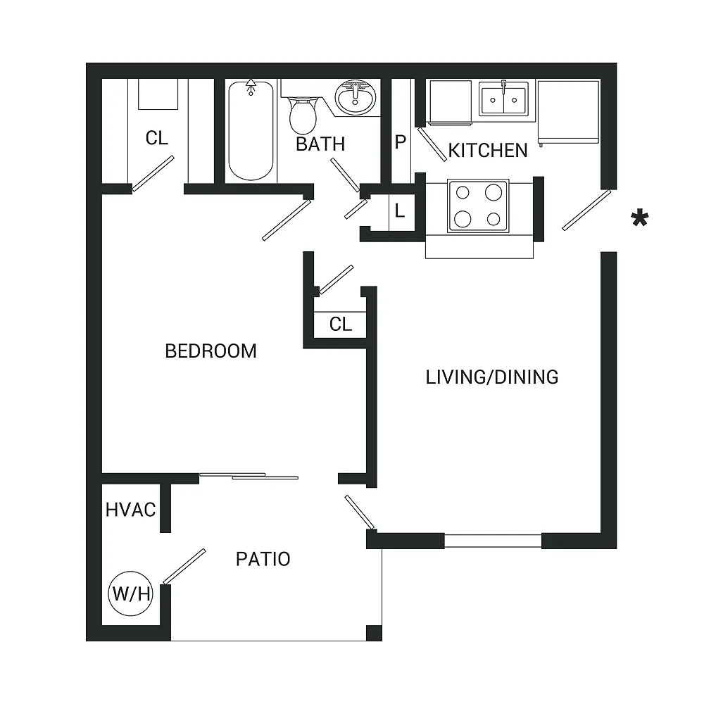 Floor plan Sycamore