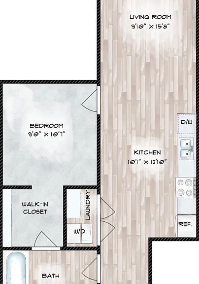 A5 Floorplan Diagram