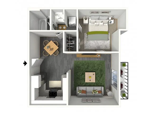 Floor plan Cambridge