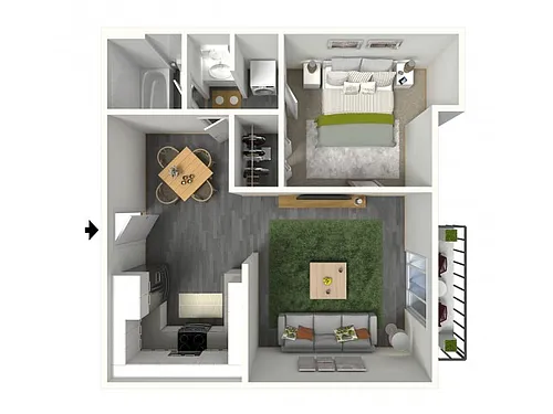 Floor plan Cambridge